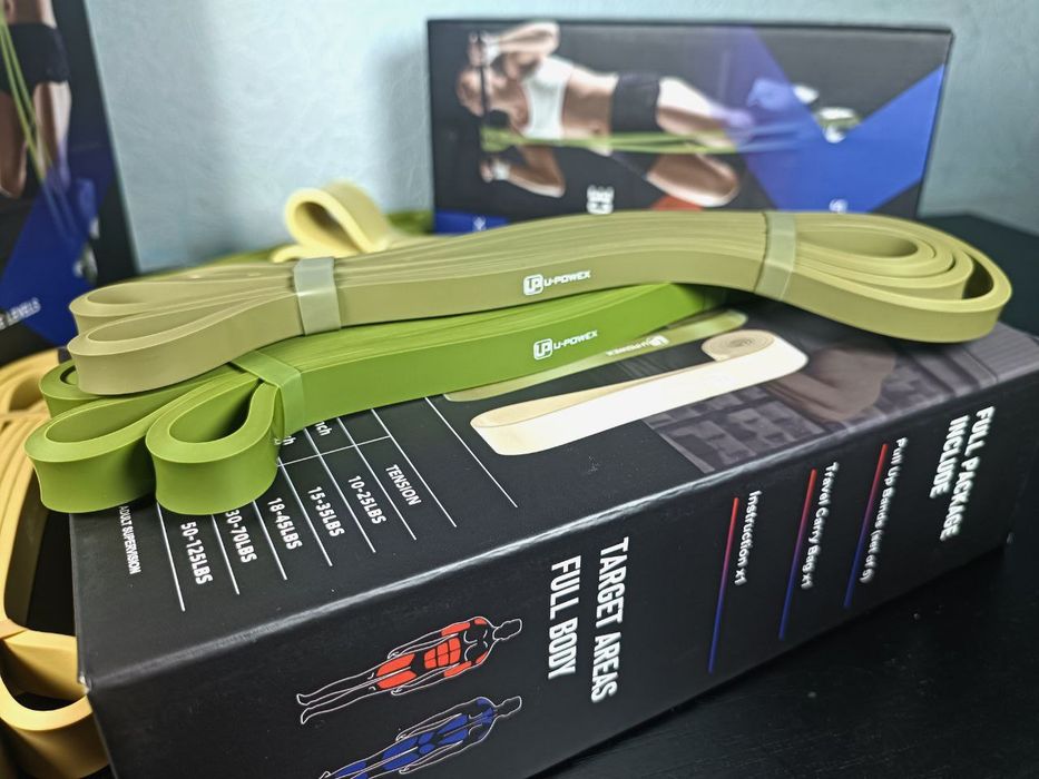 Еспандери U-Powex Military — комплект із 5 стрічок