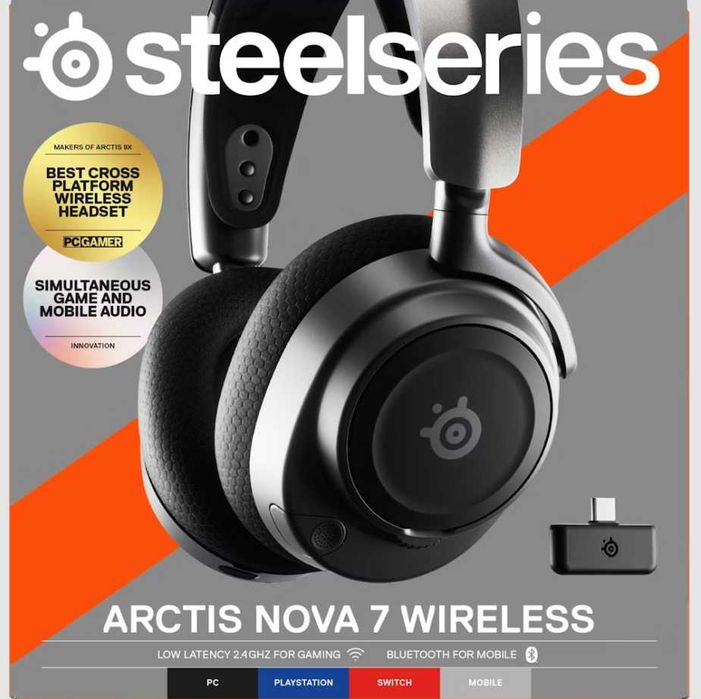 Наушники Steelseries arctic nova 7 беспроводные