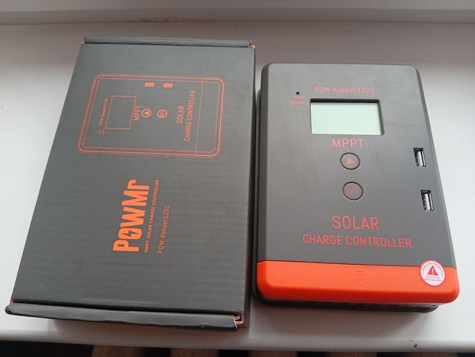 Контролер заряду для сонячних батарей PowMr MPPT POW-M25-PRO (12/24 25