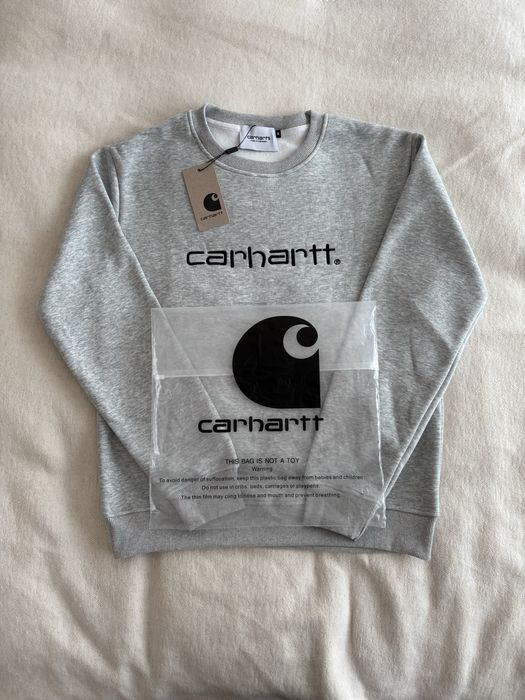 Sweat Carhartt, cinza, tam. M