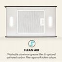 Klarstein Kronleuchter Okap wyspowy