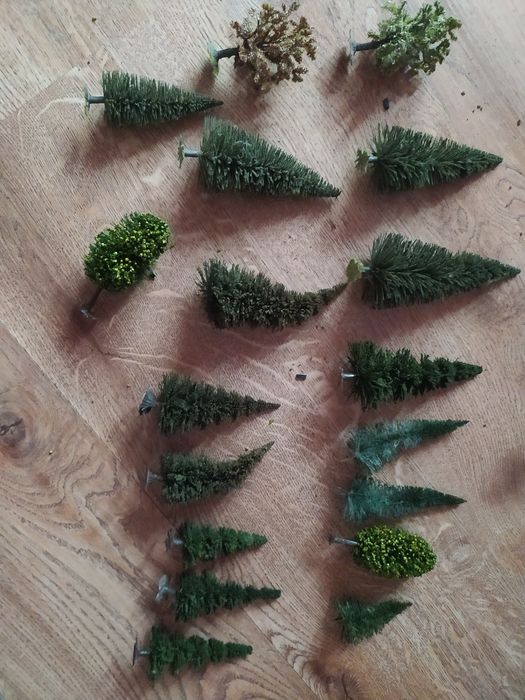 drzewa kolejowe tory