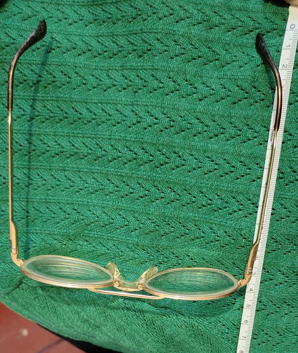 Окуляри вінтаж sferettaflex 18 карат золото Італія