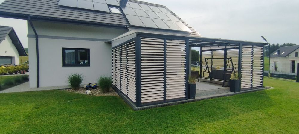 Kompletny system do montażu ruchomych deseczek-świerk AB 120cm