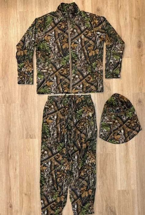 Deerhunter Outdoor 2004 Camo Tracksuit S/M/L kamuflaż do lasu komplet