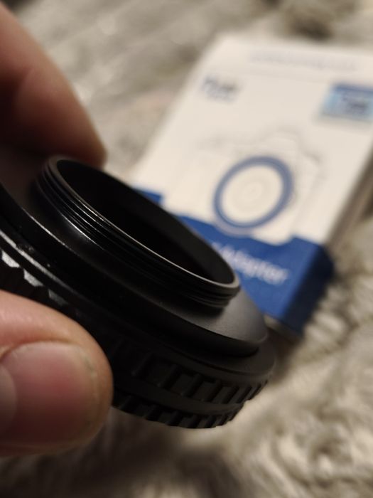 adaptador de foco para lentes de câmara fotográfica, especificamente d