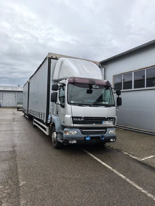 DAF LF55  DAF LF55 + naczepa