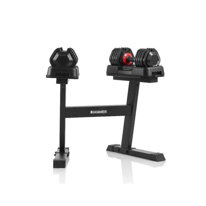 hantle systemowe stojak 2 x 25 kg HAMMER STRONGLOCK 4.0