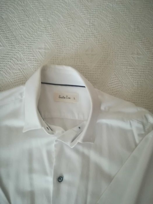 Camisa branca da Suit sing