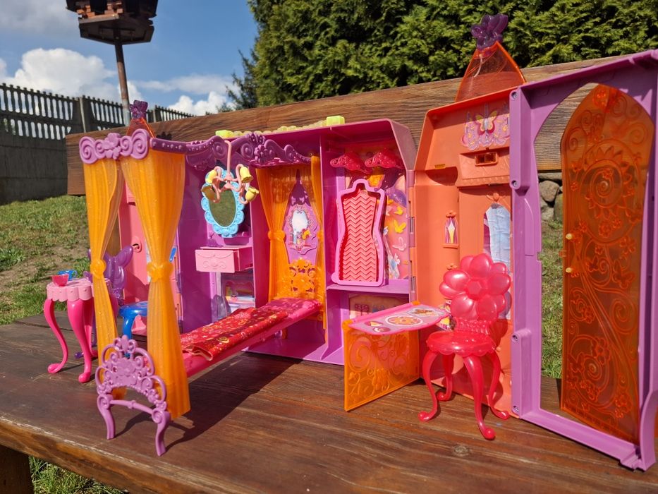 Barbie domek zamek rozkładany