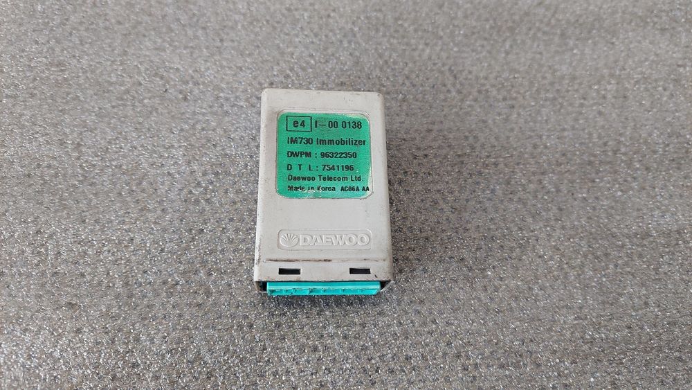 Centralina de ignição (imobilizador) DAEWOO Matiz (M100, M150)