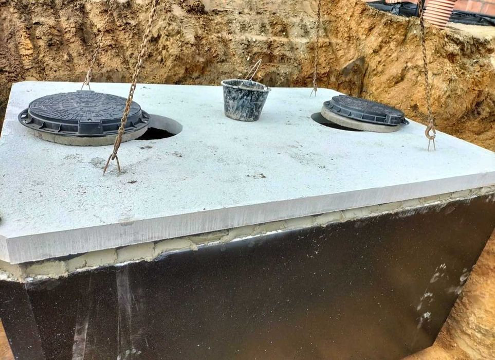 Zbiornik Betonowy Szambo Betonowe Szamba Zbiorniki na Deszczówkę ATEST