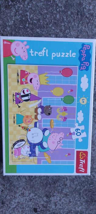 3szt puzzle 60  pepa pszczółeka mają mapa czuczu