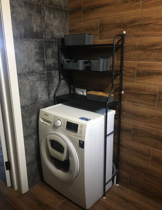 Ванний стілаж стійка з полками висота 156 см стелаж на машинкой