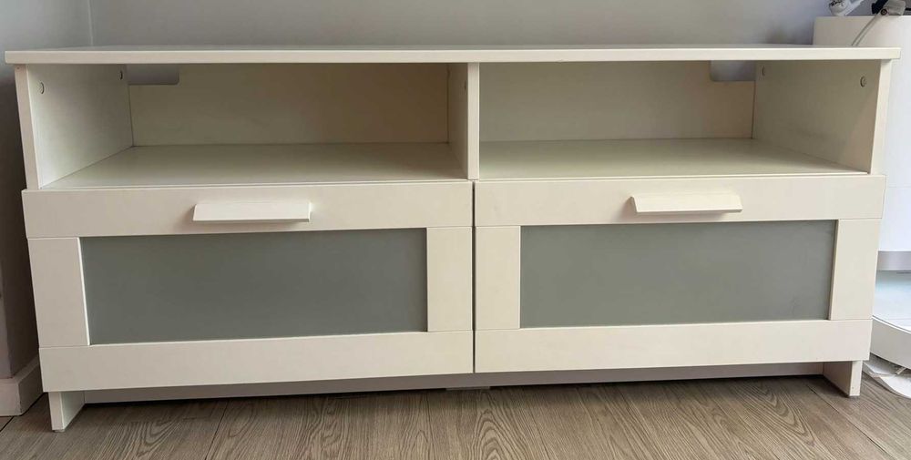Móvel de TV Branco - BRIMNES IKEA