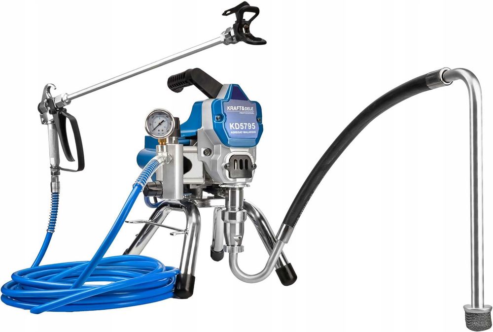 Agregat Malarski Pistolet Hydrodynamiczny Natryskowy 1500W 2,3L/min