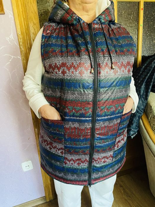 Женска жилетка  удлиненная р. 52-54