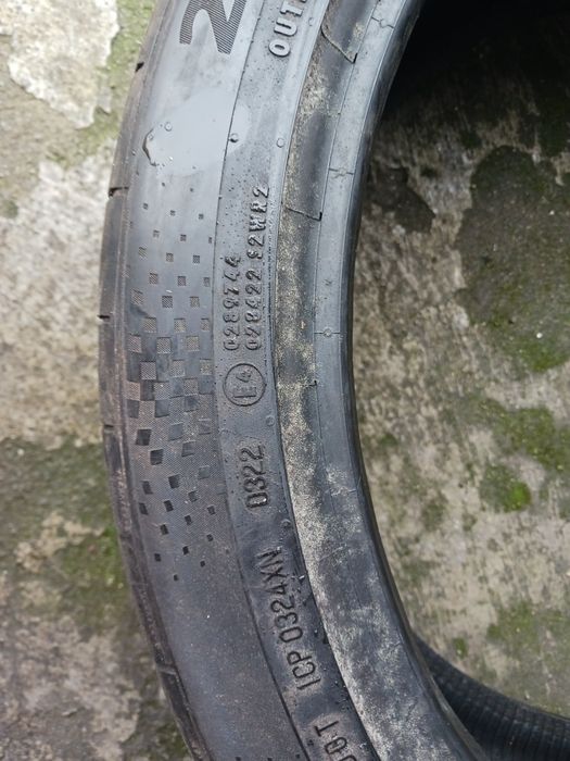 Vendo pneus semi-novos 255/40/21 Continental