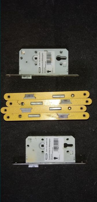 Замок врізний Новий Планка до ручки, Планка к ручке (Петля)