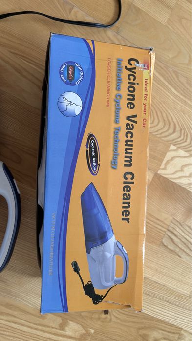 Odkurzacz samochodowy Cycione Vacuum Cleaner | HEPA | 12V | Sprawny