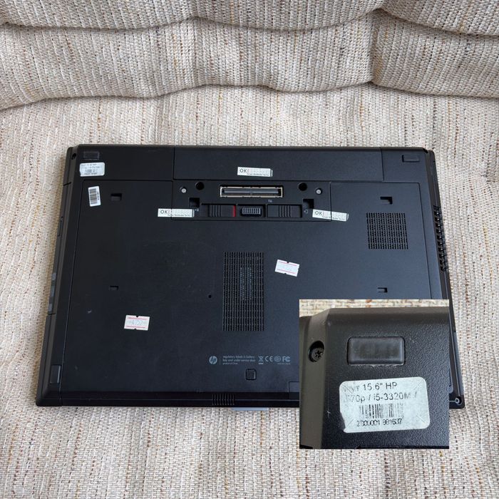 Ноутбук HP Elitebook 8570p + нова батарея