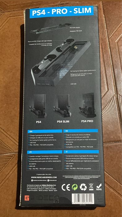 Suporte Vertical para PS4 - Pro - Slim