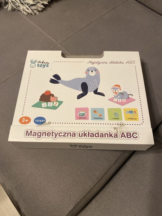 Literki magnetyczna układanka