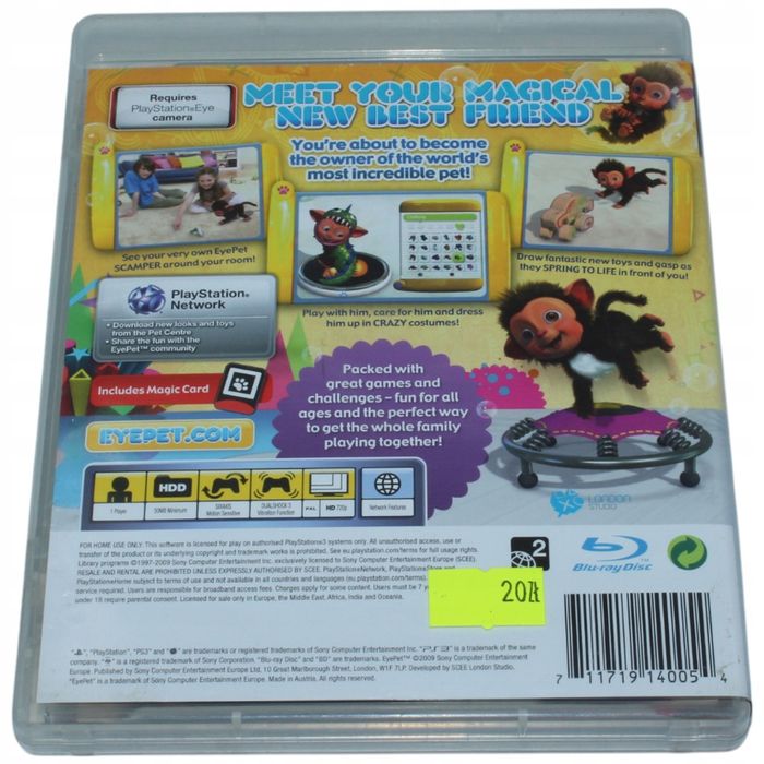 EyePet PlayStation 3 PS3