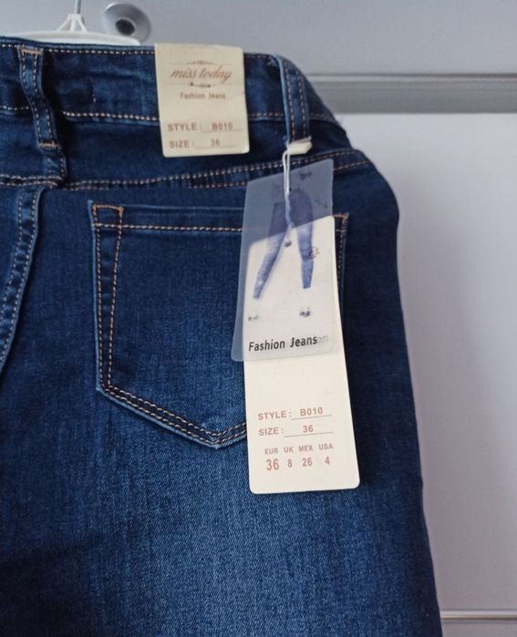 Spodnie jeansowe damskie nowe z metką ( dzinsy ) miss today
