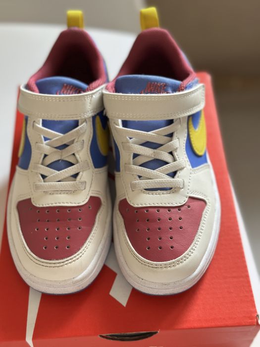 Кросівки дитячі оригінал nike court borough low recraft.