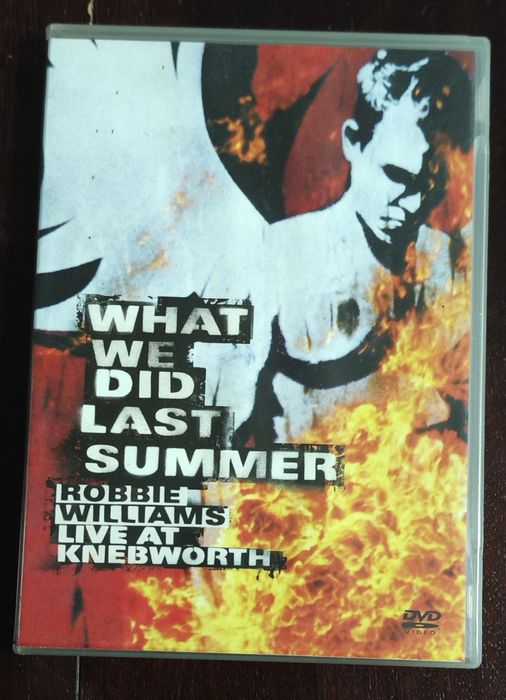 DVD Robbie Williams WWDLS Live At Knebworth
