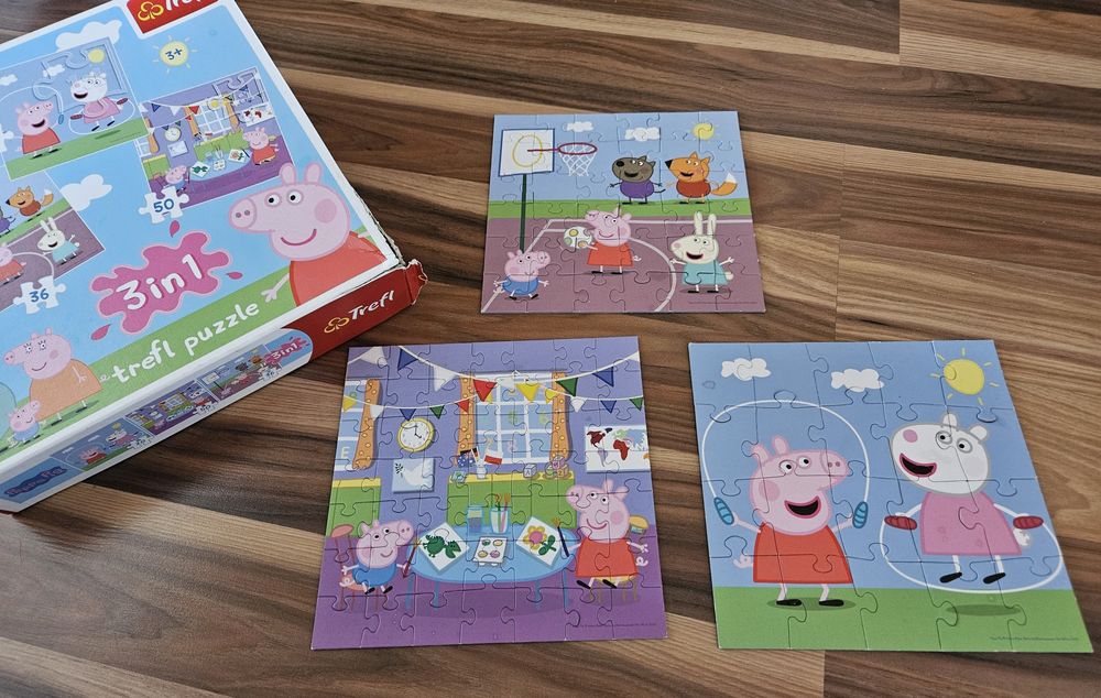 Puzzle swinka peppa