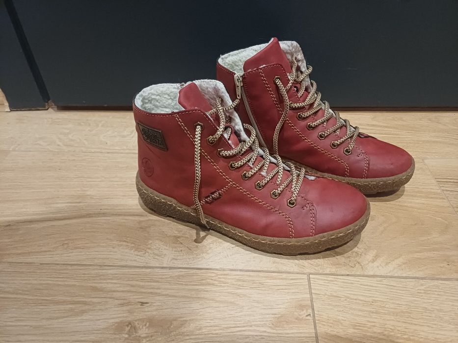 Buty Rieker – trzewiki zimowe | rozm. 39 | wkładka 25 cm