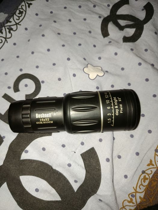 монокуляр Bushnell 16x52 з подвійним фокусуванням (66M/8000M)