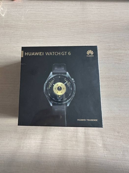 Смарт-годинник Huawei Watch GT 6 46mm Black НОВИЙ!