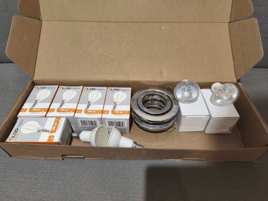 Żarówki LED różne E14 GU11