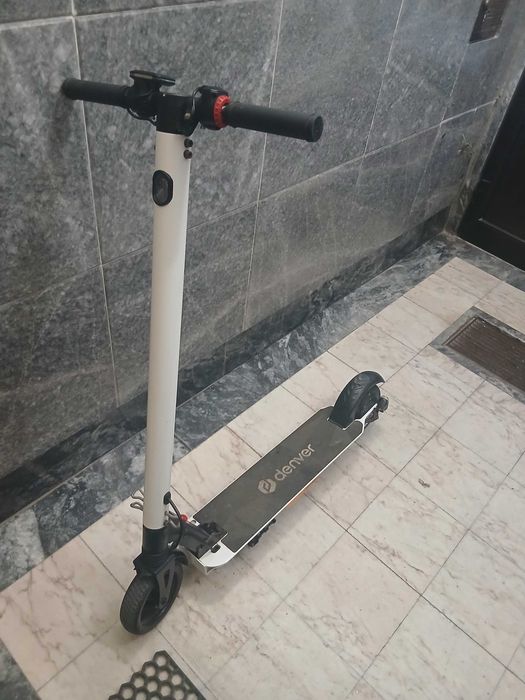 Trotinete com defeito