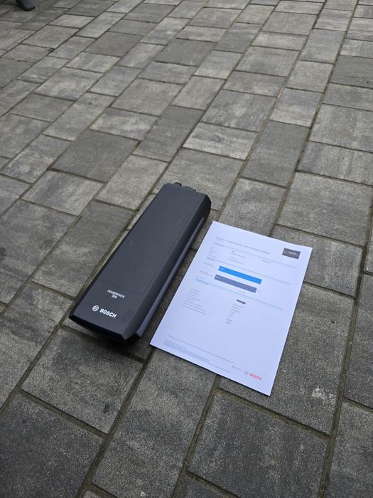 Bateria Akumulator BOSCH POWERPACK 500Wh na bagażnik 14 cykli 96% spra