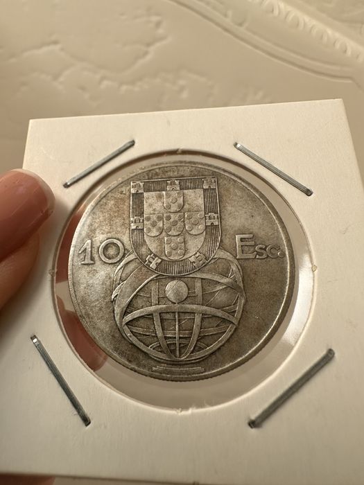 Moeda de prata 1955 Republica portuguesa