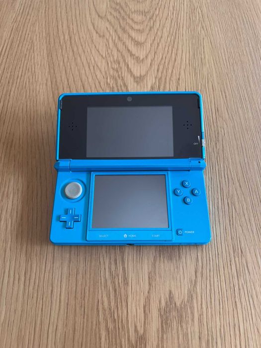 Nintendo 3DS Azul Cerulean com 100+ Jogos