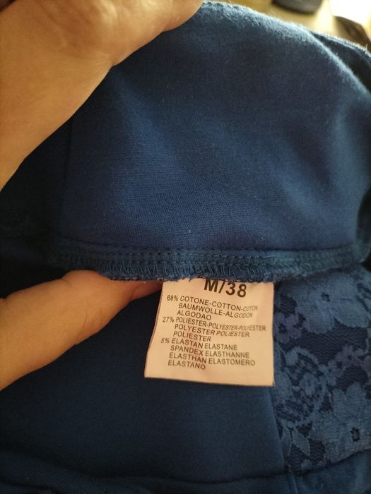 Calças skinny número 38/M azulão