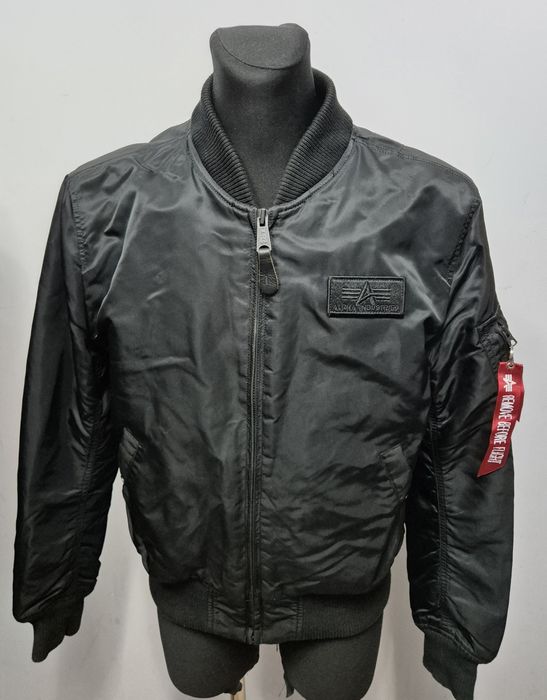 ALPHA INDUSTRIES roz. L męska kurtka bomberka stan idealny