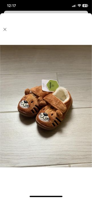 Тапочки теплі дитячі для хлопчика або дівчинки