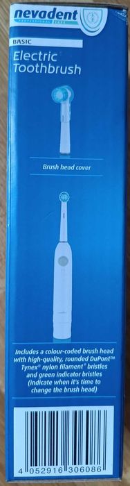 NEVADENT Basic, elektryczna szczoteczka do zębów, NOWA