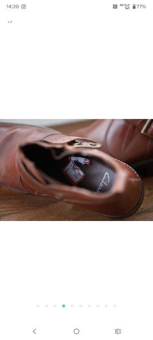 Clarks Челсі вінтажні, розмір 41