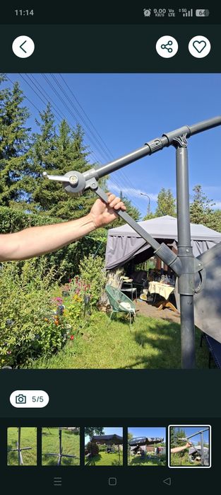 Parasol ogrodowy