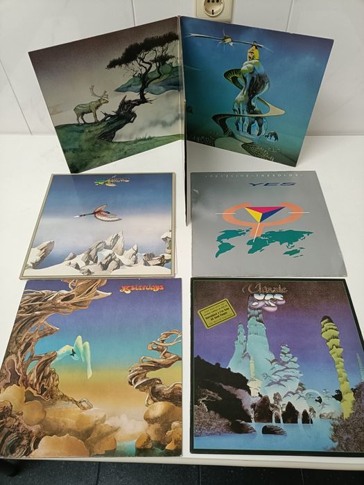 YES: 17 álbuns - Discografia completa até 1987 [Discos de Vinil: LPs]