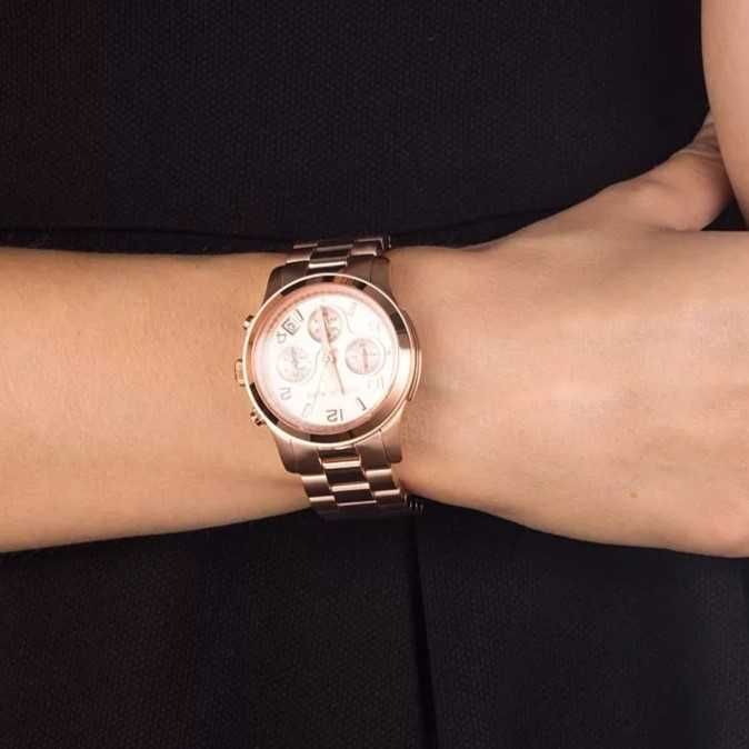 Michael Kors watch Runway Chronograph MK5128 original zegarek
