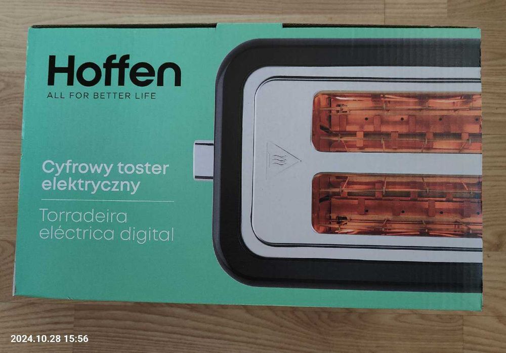 Cyfrowy toster elektryczny marki Hoffen