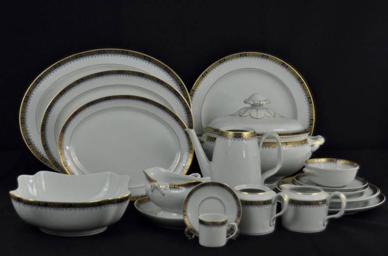 Serviço de Jantar completo Vista Alegre modelo PRAGA